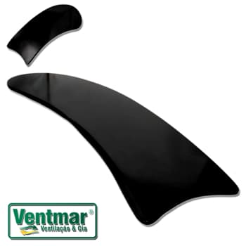 PÁ HÉLICE P/VENTILADOR DE TETO - MDF ARTE BRANCA SEM FURAÇĂO MONTA EM DIVERSOS VENTILADORES VENTI-DELTA LOREN SID ARGE *VENDIDA P/UNIDADE