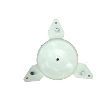 Centro de Helice Ventilador VENTISILVA 65CM ATUAL Branco - Bico Polia Furo redondo