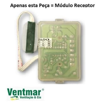 Módulo Receptor para Controle Remoto LS AT1 Bivolt - Apenas O Módulo Receptor que Fica No Ventilador