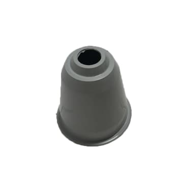 Canopla do Ventilador de Teto Loren Sid Inf - Plástica Cinza - Diâmetro 7cm - Encaixe em haste 1,8cm