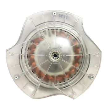 MOTOR P/VENTILADOR DE TETO SPIRIT 300 301 302 3PAS 110V09,0UF CRISTAL - MODELO 3PAS 300 301 302 COM ROSCA P/LUMINARIA
