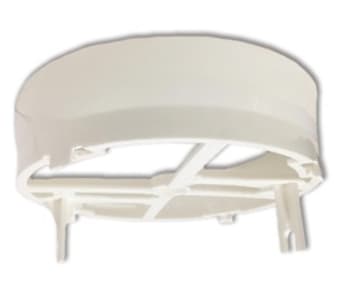 PLAFONIER P/GLOBO PÉROLA PLATUN PRIMO REQUINTE VENTILADOR LOREN SID - APENAS O SUPORTE - SEM SOQUETES - PLÁSTICA